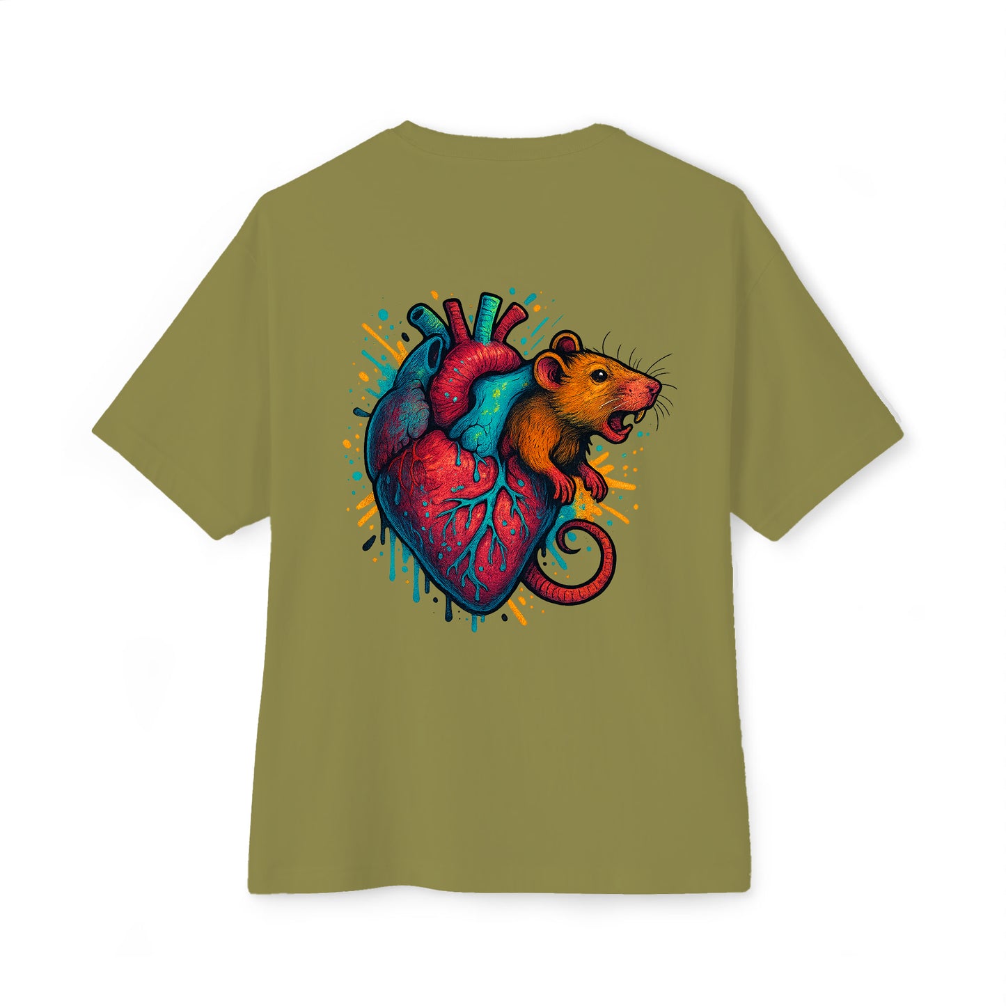 Camiseta Cunari diseño de rata