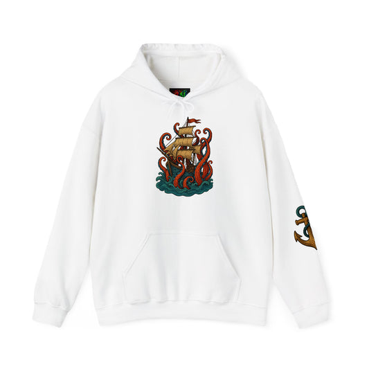 Sudadera Cunari diseño de pulpo pirata
